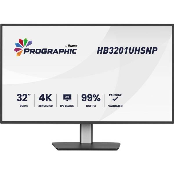 Monitor IIYAMA ProGraphic HB3201UHSNP-B1 čierny


