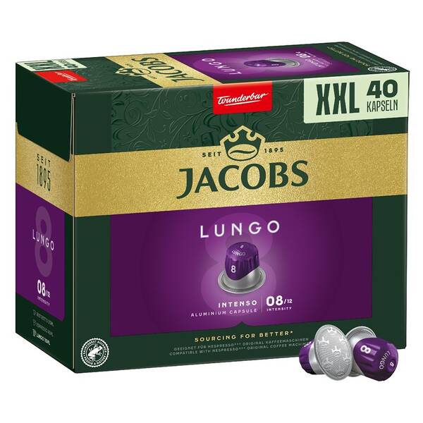 Kapsuly pre espressá Jacobs Lungo (40 ks) 

