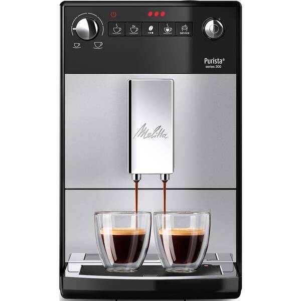 Automatický kávovar Melitta F23/0-101 strieborný

