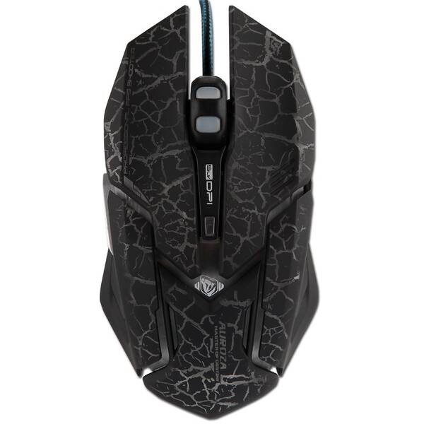 Myš E-Blue Auroza Gaming + e-box čierna

