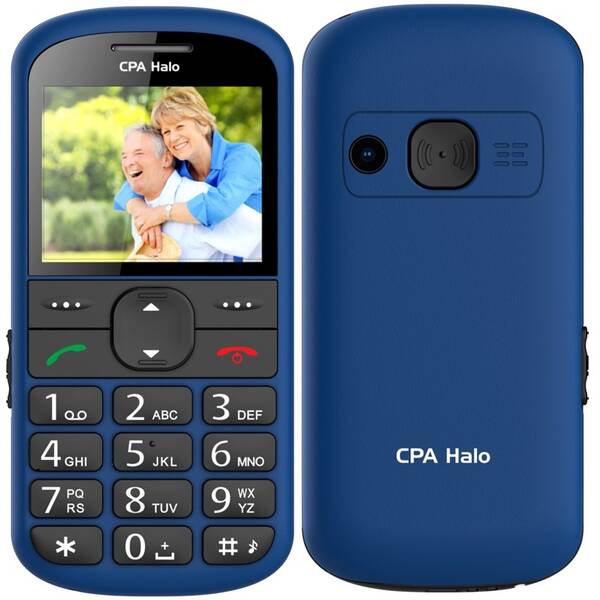 Mobilný telefón CPA Halo 21 Senior modrý

