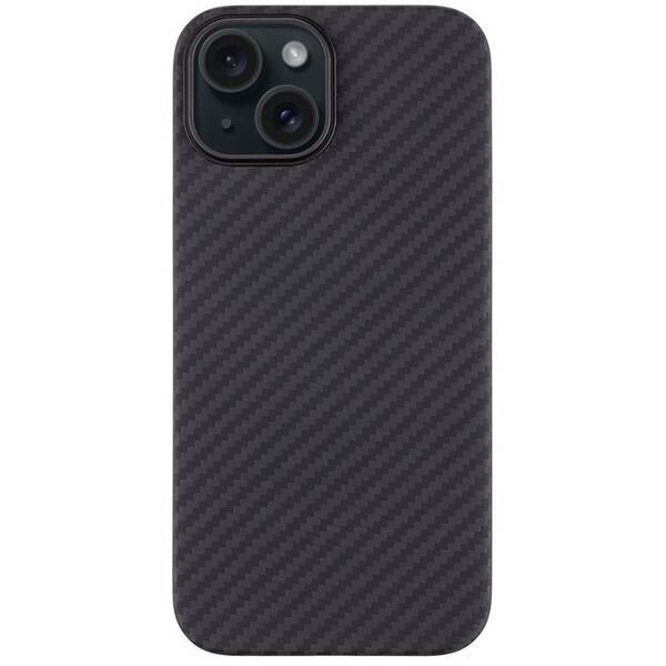 Kryt na mobil Tactical MagForce Aramid na Apple iPhone 15 čierny

