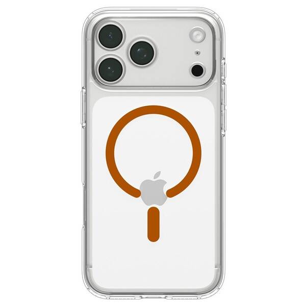 Kryt na mobil Spigen Ultra Hybrid MagSafe na Apple iPhone 18 Pro / 17 Pro oranžový

