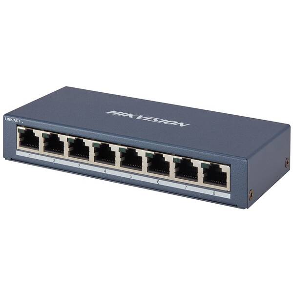 Switch Hikvision DS-3E0508-E(B) modrý

