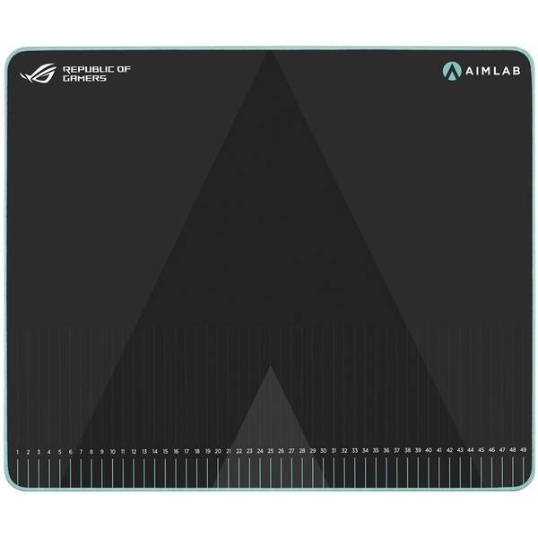 Podložka pod myš Asus ROG Hone Ace Aim Lab Edition, 50 × 42 cm čierna

