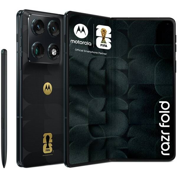 Mobilný telefón Motorola Razr Fold 5G 16 GB / 512 GB - part of FIFA World Cup 26™ Edition čierny

