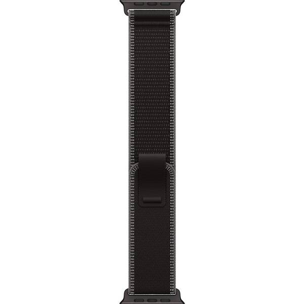 Remienok Apple 49mm čierny/uhlový trailový ťah – M/L – čierny titán 

