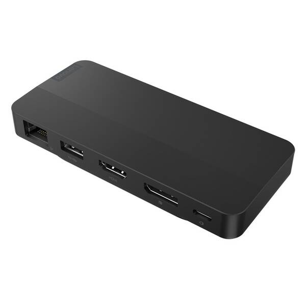 Dokovacia stanica Lenovo USB-C Dual Display Travel Dock with 100W Adapter EU čierna

