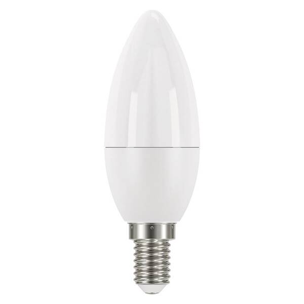 LED žiarovka EMOS True Light, sviečka, 4,2W, E14, teplá biela 

