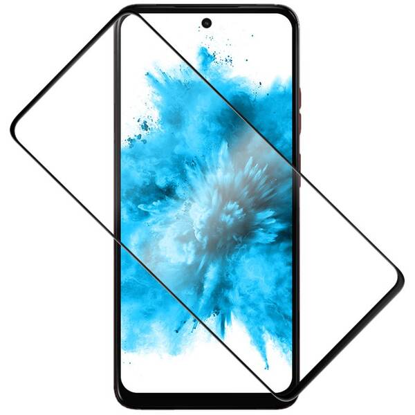 Tvrdené sklo FIXED Full-Cover na Motorola Moto G05/E15 čierne

