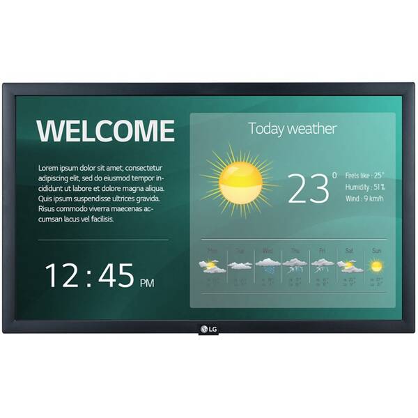 Monitor LG 22SM3G-B čierny

