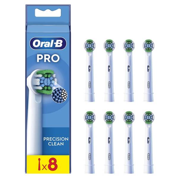 Náhradné hlavice Oral-B Pro Precision Clean (8 ks) 

