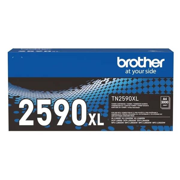 Toner Brother TN-2590XL, 3000 stran čierny

