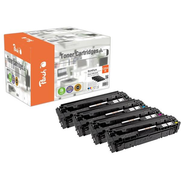 Toner Peach Canon CRG-054H Multi-Pack, 1x3100/3x2300 strán - CMYK 

