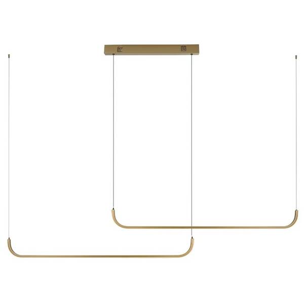 Závesné svietidlo IMMAX NEO PATTINI SMART, 160-280cm, 53W, 3640lm, Zigbee 3.0, TUYA zlaté

