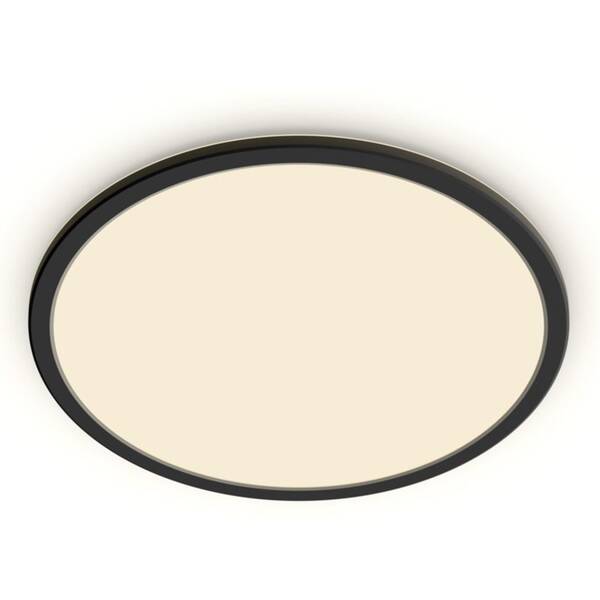 LED stropné svietidlo Philips CL550, Superslim, 18W, IP44, teplá biela čierne

