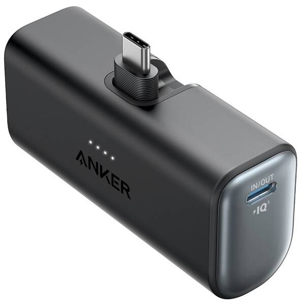 Powerbank Anker Nano, 5000 mAh, 22,5W, USB-C čierny/sivý

