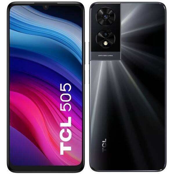 Mobilný telefón TCL 505 4 GB / 128 GB sivý

