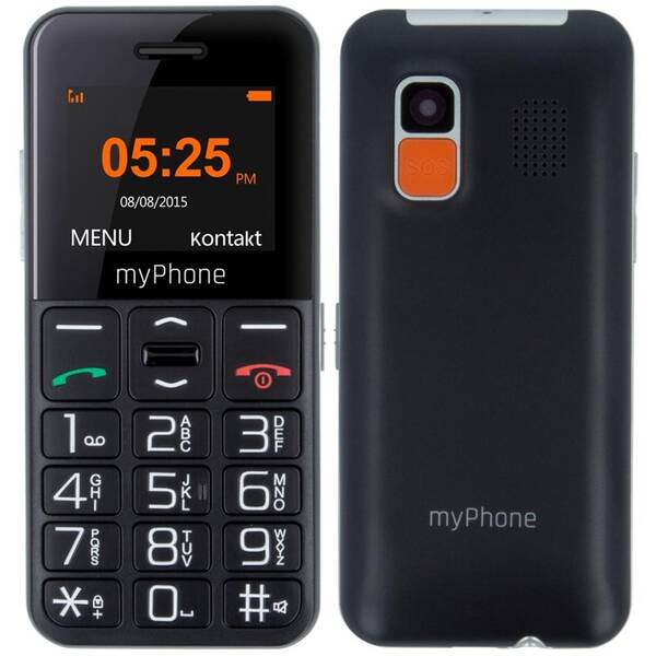 Mobilný telefón myPhone HALO EASY čierny

