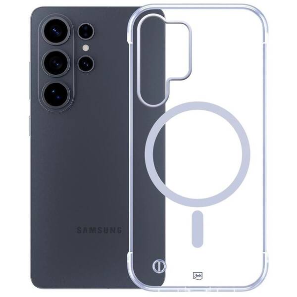 Kryt na mobil 3mk Just20g MagCase na Samsung Galaxy S26 Ultra priehľadný

