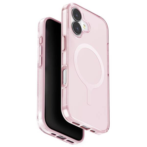 Kryt na mobil Uniq Clario MagClick na Apple iPhone 17 ružový

