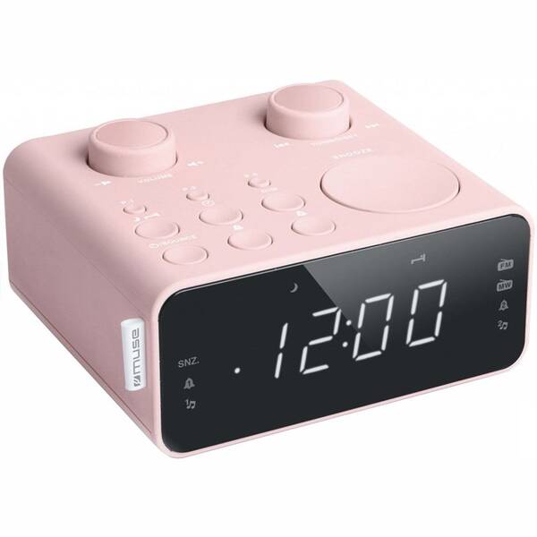 Rádiobudík MUSE M-17CPK ružový

