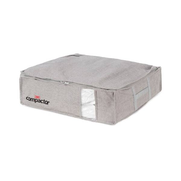 Vákuový úložný box s puzdrom Compactor OXFORD L, 56 × 56 × 16 cm 

