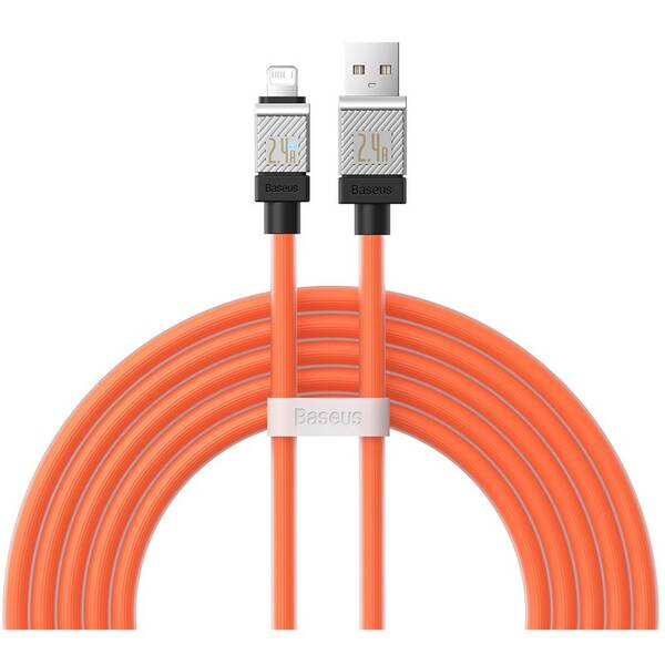 Kábel Baseus USB-L 2,4A 2M ORN 

