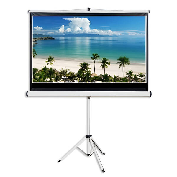 Plátno Aveli stativ 265x149 cm 120" biele

