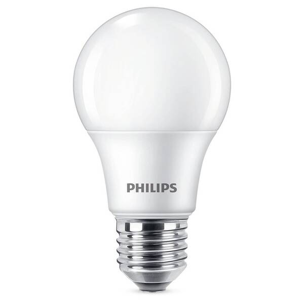 LED žiarovka Philips klasik, 8W, E27, teplá biela 

