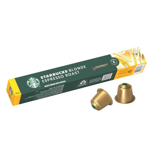 Kapsuly pre espressá Starbucks NC Blonde Espresso Roast (10 ks) 

