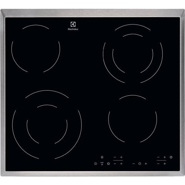 Sklokeramická varná doska Electrolux EHF6342XOK čierna/nerez

