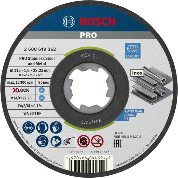 Rezací kotúč Bosch PRO 2.608.619.362 

