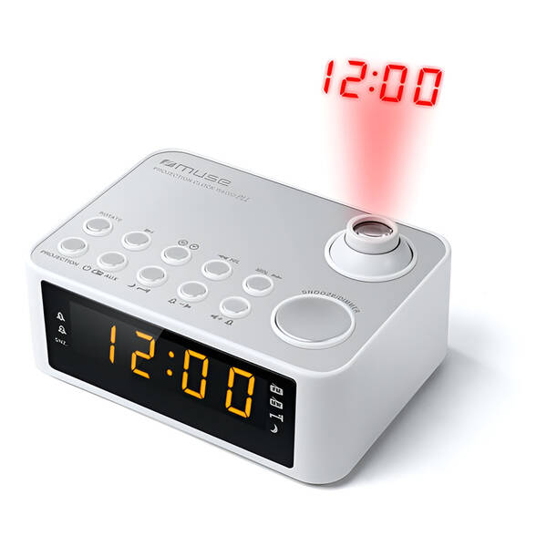 Rádiobudík MUSE M-178PW biely


