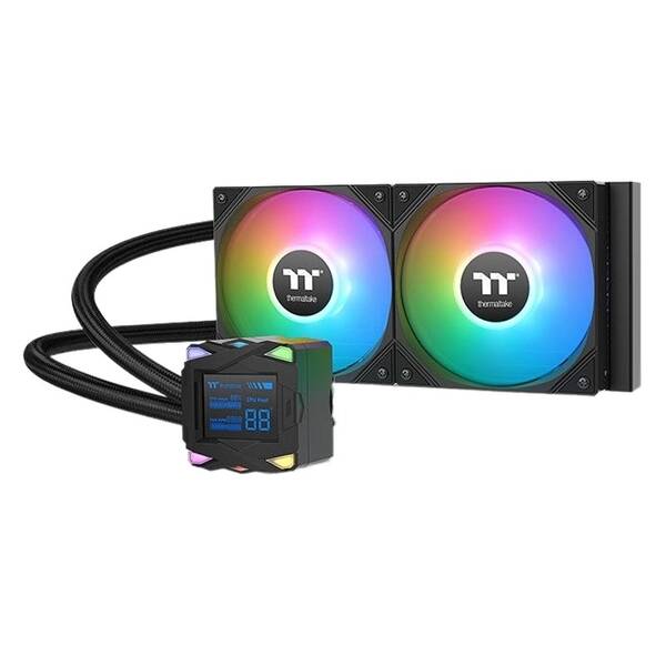 Vodný chladič Thermaltake LA240-S ARGB čierny

