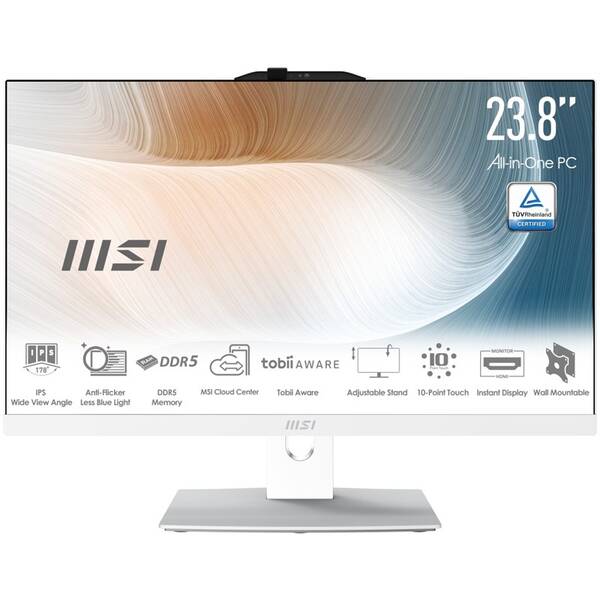 PC all in-one MSI Modern AM242TP 1M-2219EU biely

