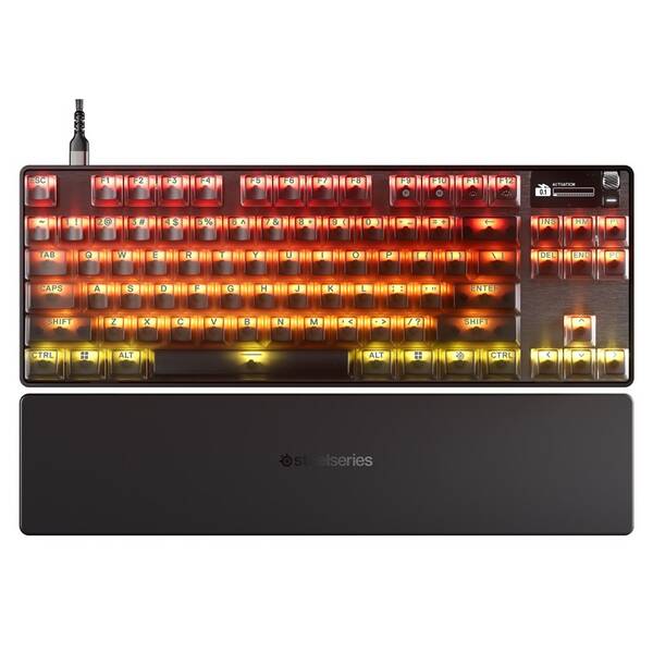 Klávesnica SteelSeries Apex Pro TKL Gen 3 Steel - CZ čierna

