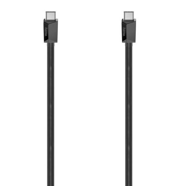 Kábel Hama USB-C 3.2 Gen2, 10Gb/s, 100W, 1m čierny

