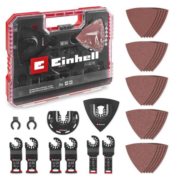 Súprava pre multibrúsku Einhell XLPLUS-CASE (35 ks), 49708136 

