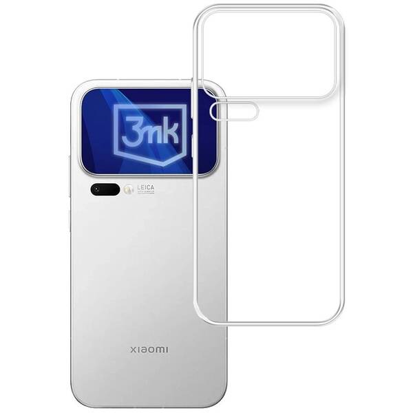 Kryt na mobil 3mk Clear Case na Xiaomi 17 Pro Max priehľadný

