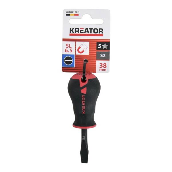 Skrutkovač Kreator KRTH21202 SL6,5X25 

