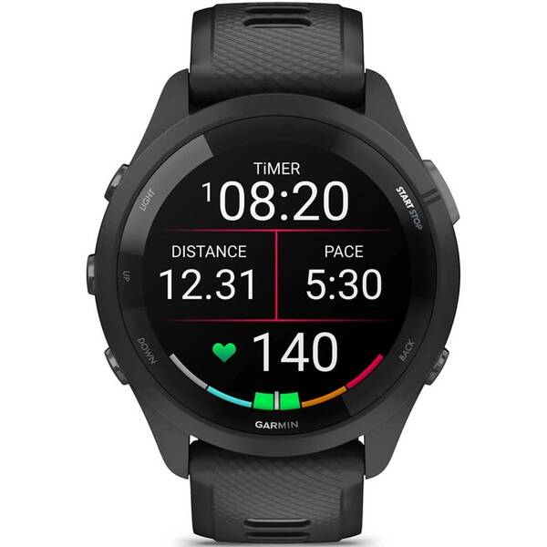 Inteligentné hodinky Garmin Forerunner 265 - Black/Powder Gray 

