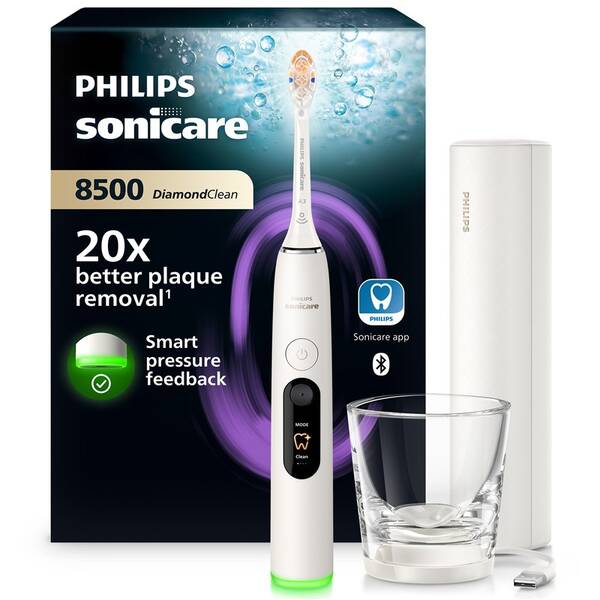 Zubná kefka Philips HX8513/11 biely

