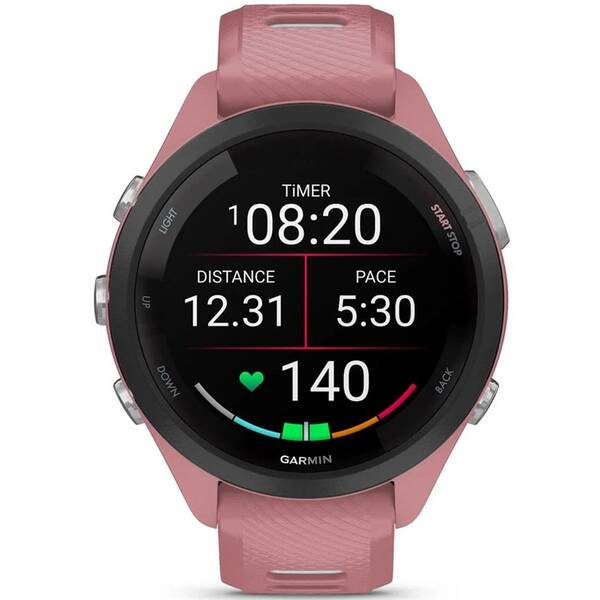 Inteligentné hodinky Garmin Forerunner 265S - Light Pink/Whitestone 

