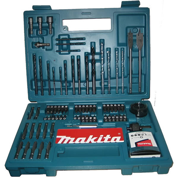 Sada vrtákov a bitov Makita B-54520 (100 ks) 

