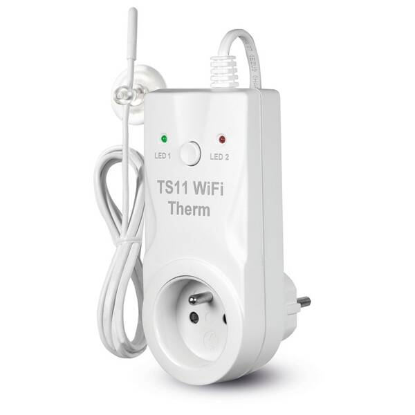 Inteligentná zásuvka Elektrobock WiFi teplotná zásuvka 

