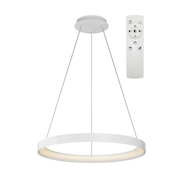 Závesné svietidlo Top Light Orbit 50BZ RC, 40W, max.4000lm, stmievanie, 3000-6500K, diaľkové ovládanie, 50 cm biele

