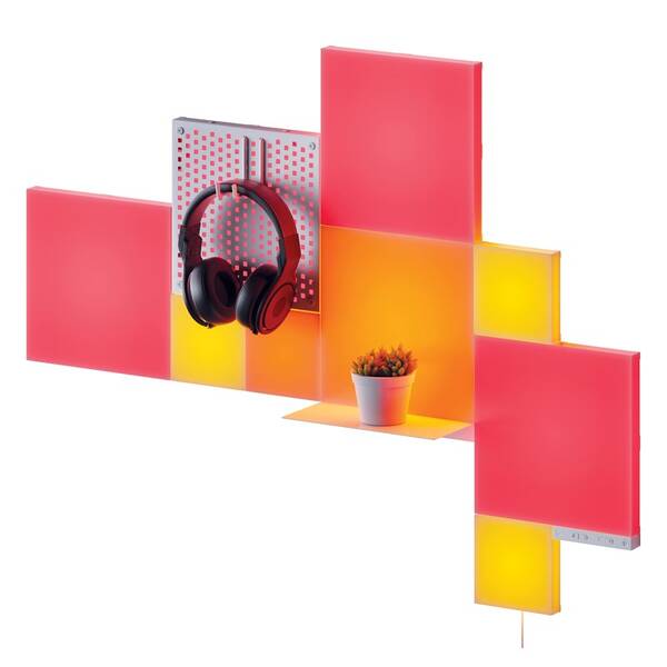 LED svetlo Nanoleaf Blocks Combo Starter Kit (10 ks) biele

