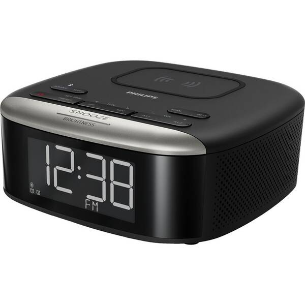 Rádiobudík Philips TAR7606 Qi čierny

