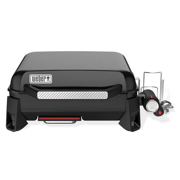 Gril záhradný plynový Weber SLATE GP Premium 43 cm čierny


